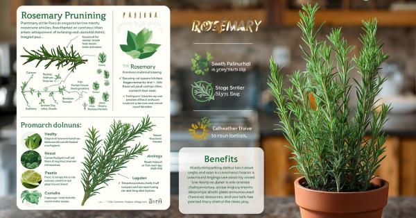 Why Prune Rosemary (Benefits)