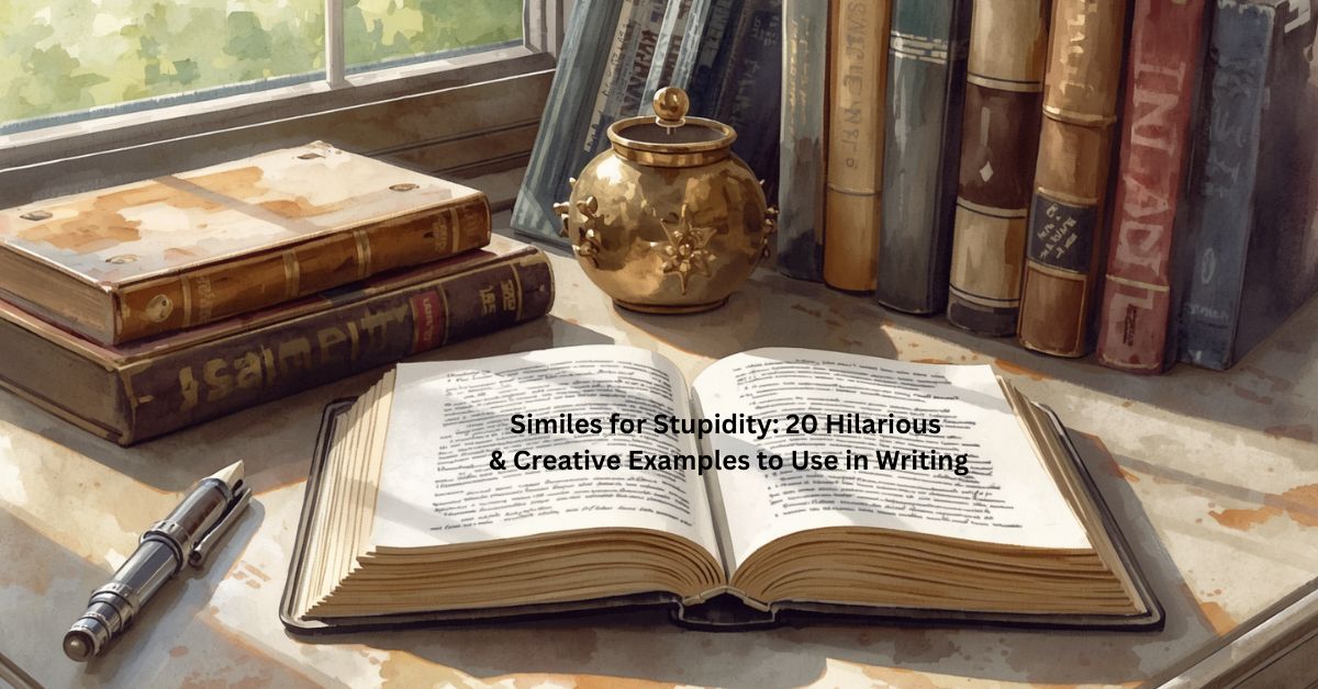 Similes for Stupidity