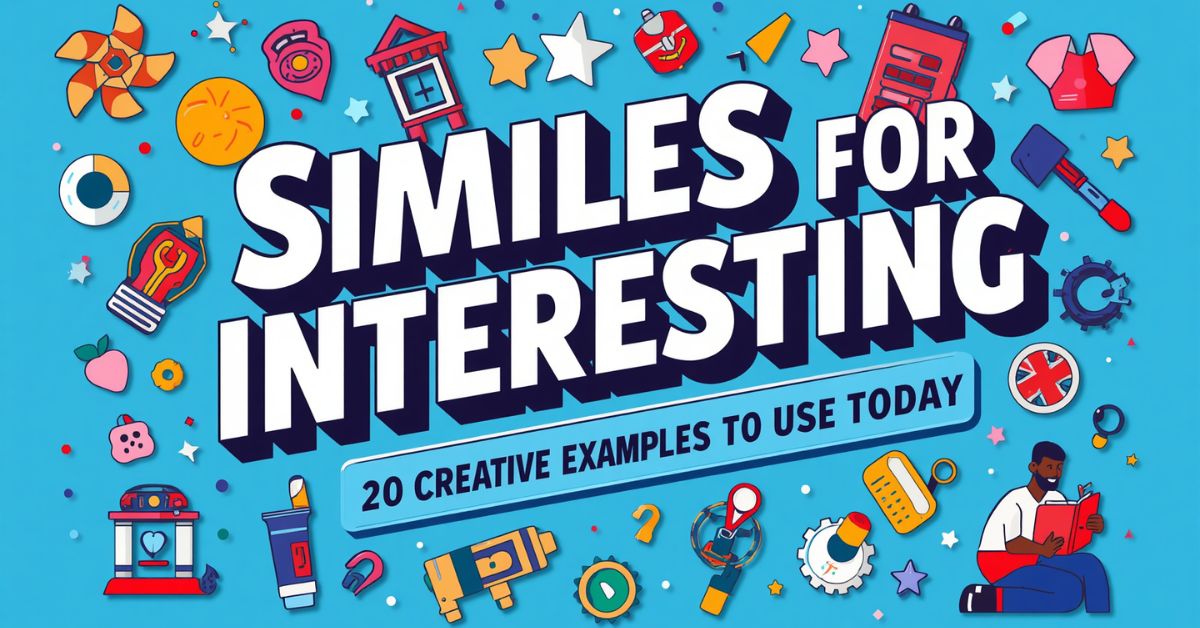 Similes for Interesting: Simple Guide + 20 Creative Examples You Can Use Today