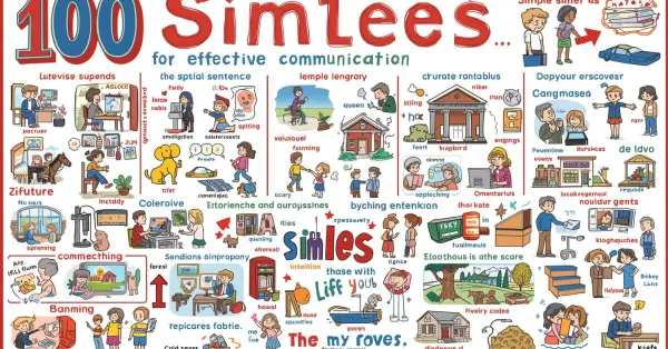 100 Similes for Effective With Meanings and Example Sentences
