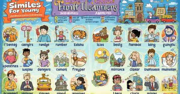 similes for elementary students