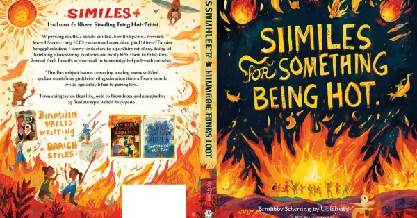 similes for something being hot
